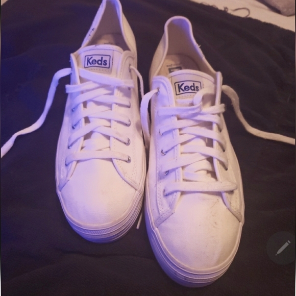 Womans size 8.5 thick sole Keds  shoes - Picture 1 of 5